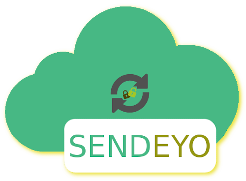 SENDEYO Laden Sie Ihre Bilder, PDF, Audio, Videos, Zip hoch